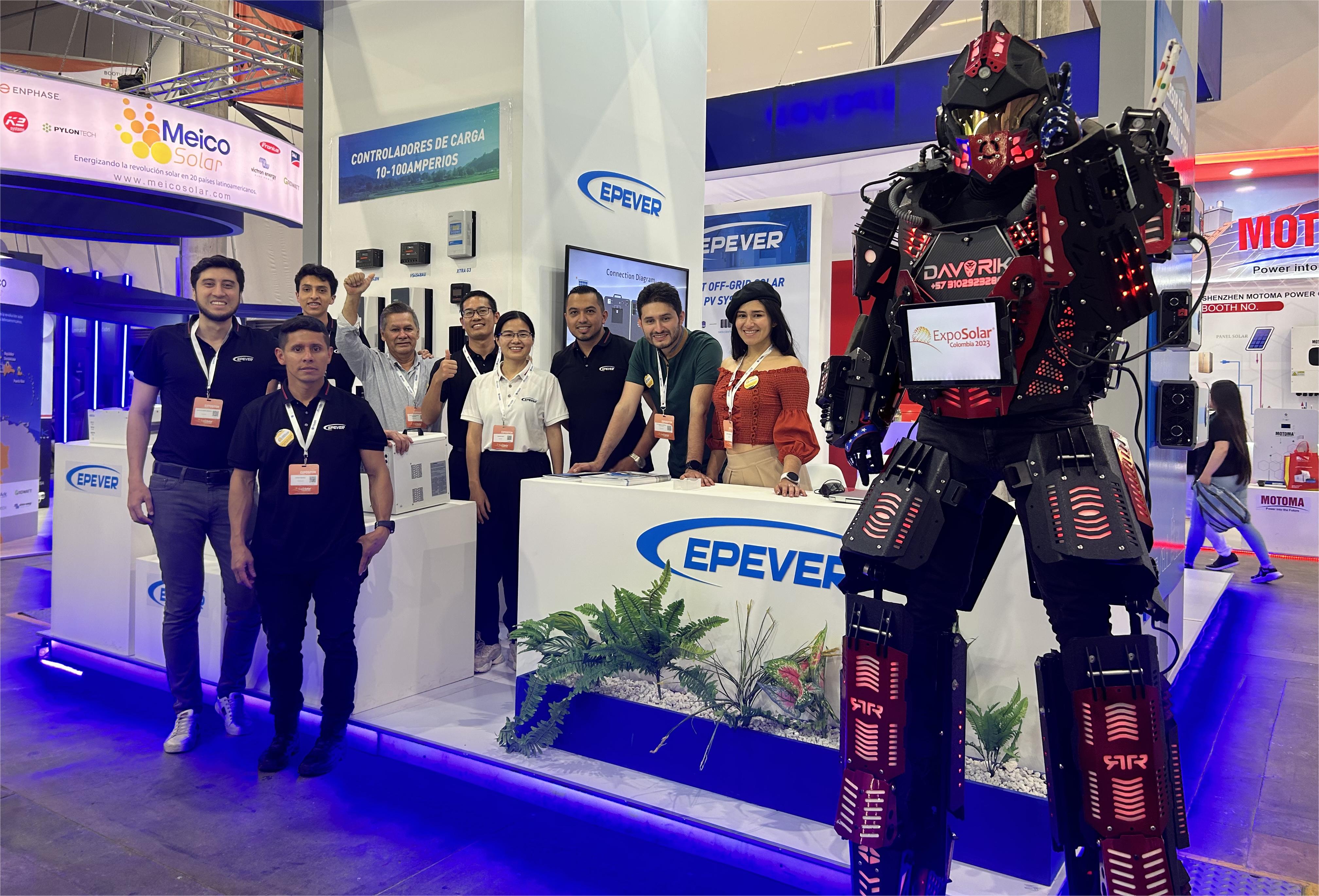 九州ku酷游精电亮相ExpoSolar Colombia 2023